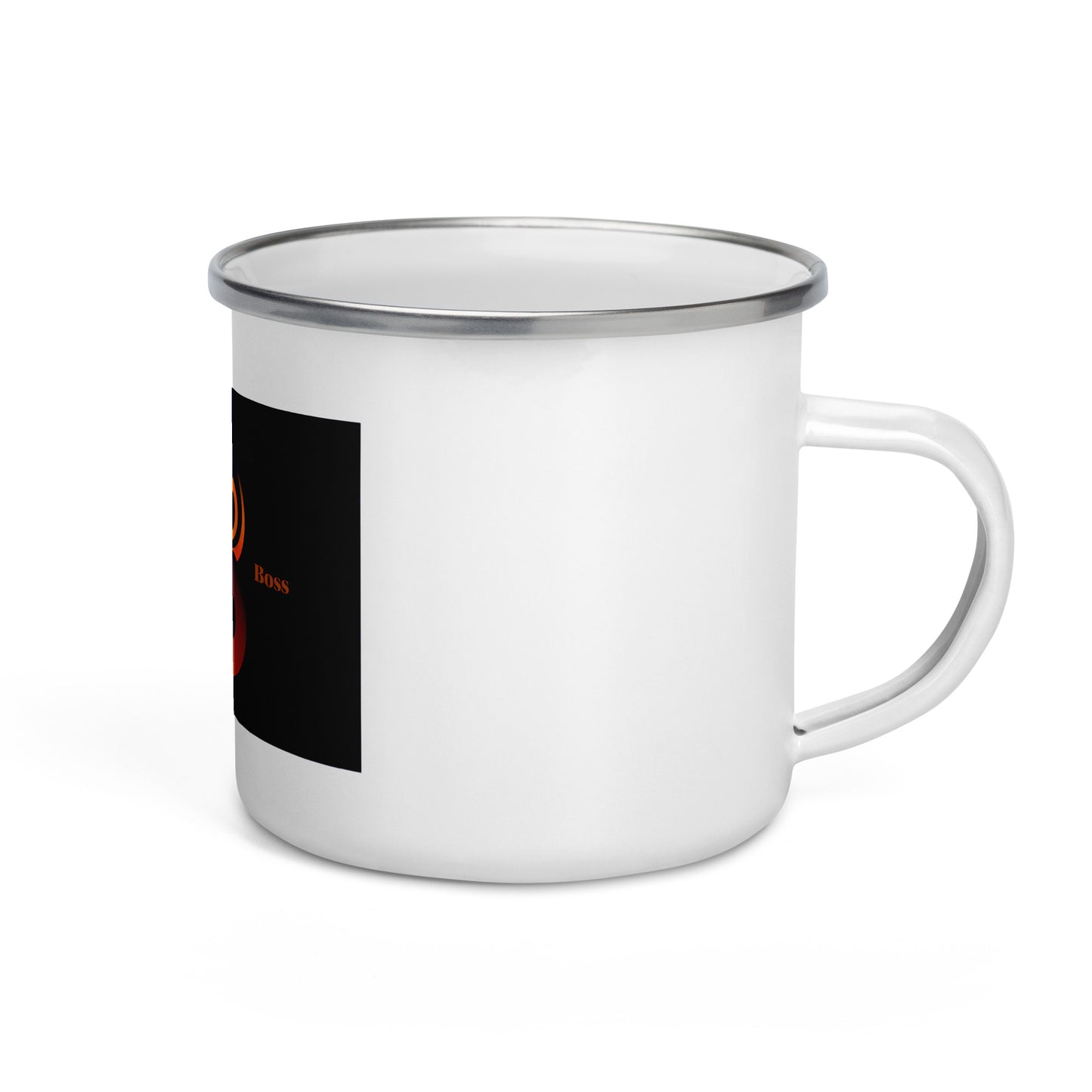 UnderRated Boss Enamel Mug