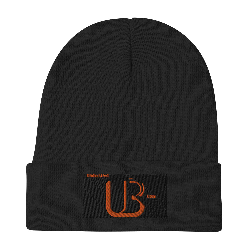 UnderRated Boss Embroidered Beanie